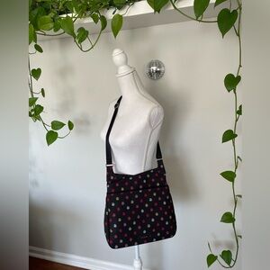 Vera Bradley Lighten Up Slim Crossbody with Havana Dots